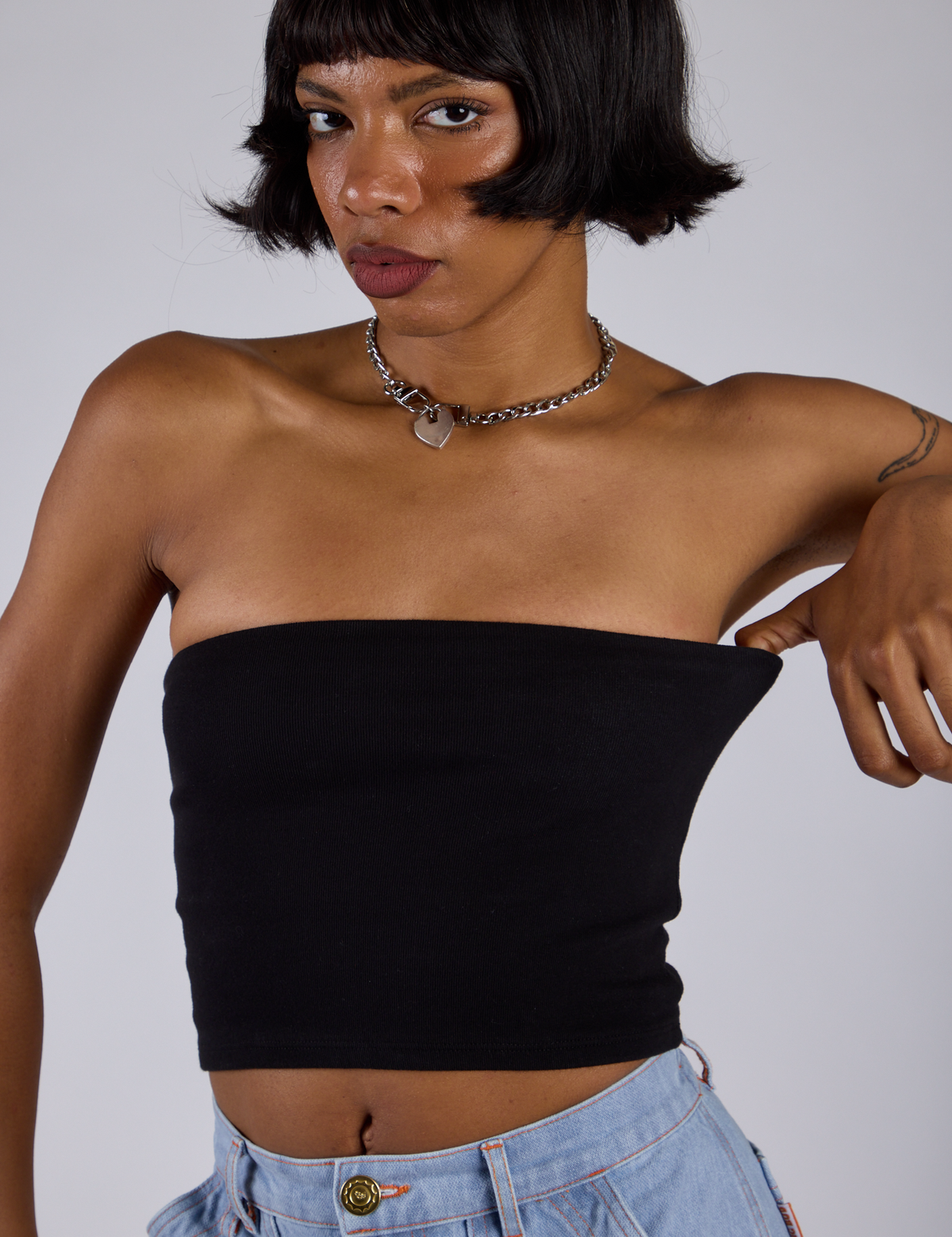 Tube Top - Basic Black