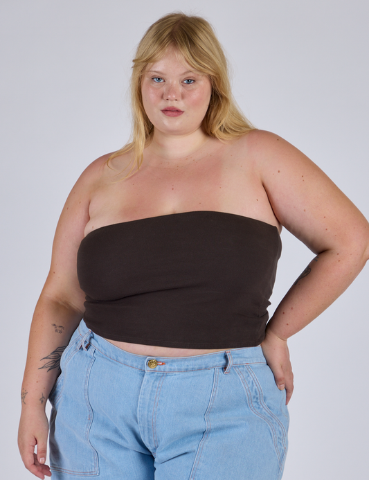 Tube Top - Espresso Brown