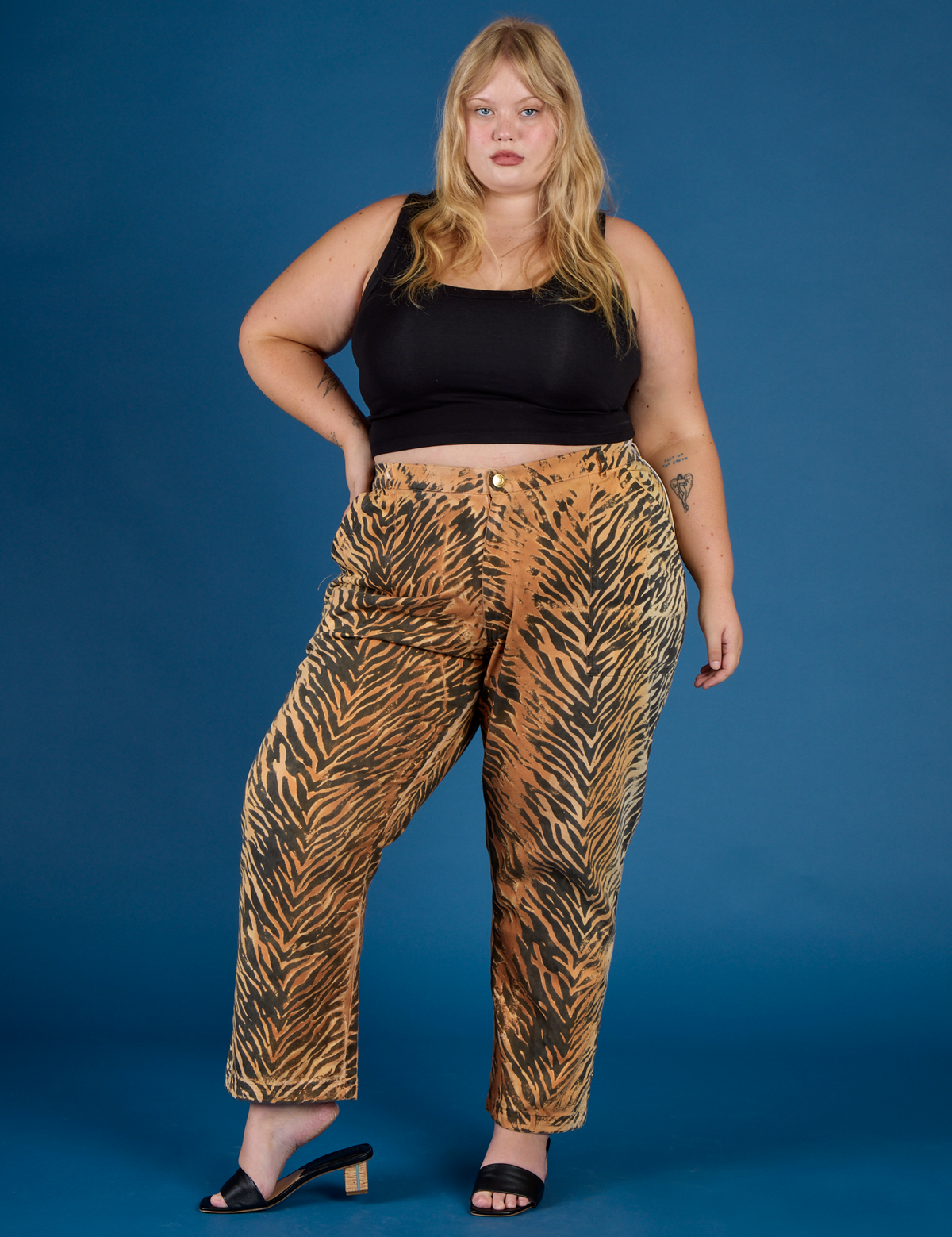 Work Pants - Tiger Print