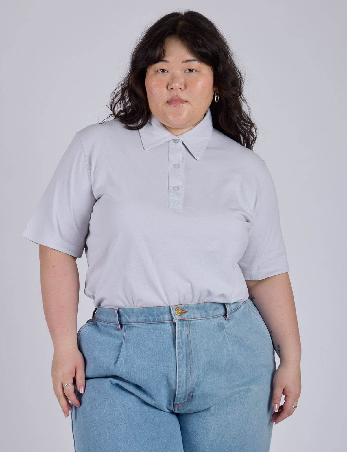 Classic Polo - Dishwater White
