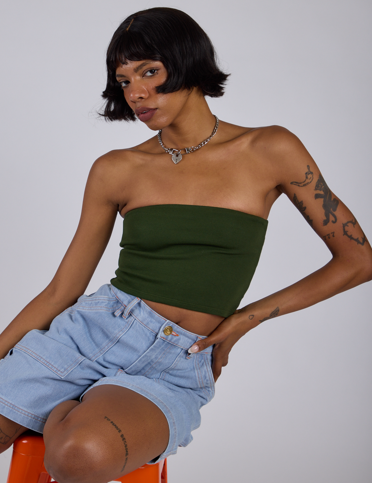 Tube Top - Evergreen