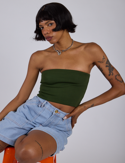 Tube Top - Evergreen