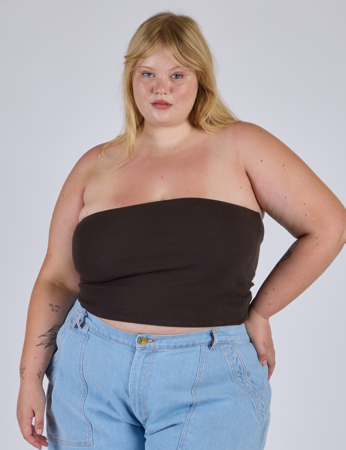 Tube Top - Espresso Brown