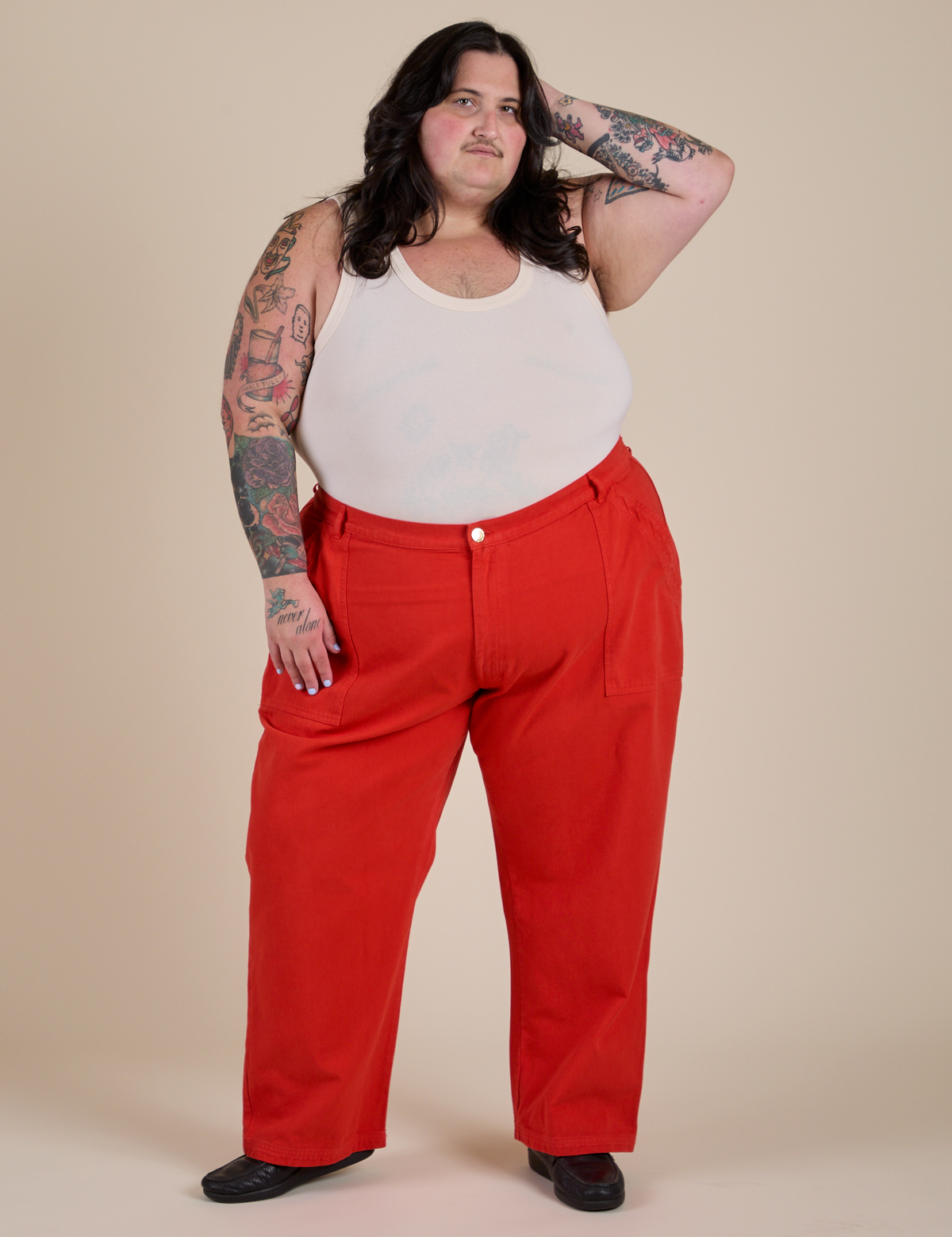 Work Pants - Mustang Red