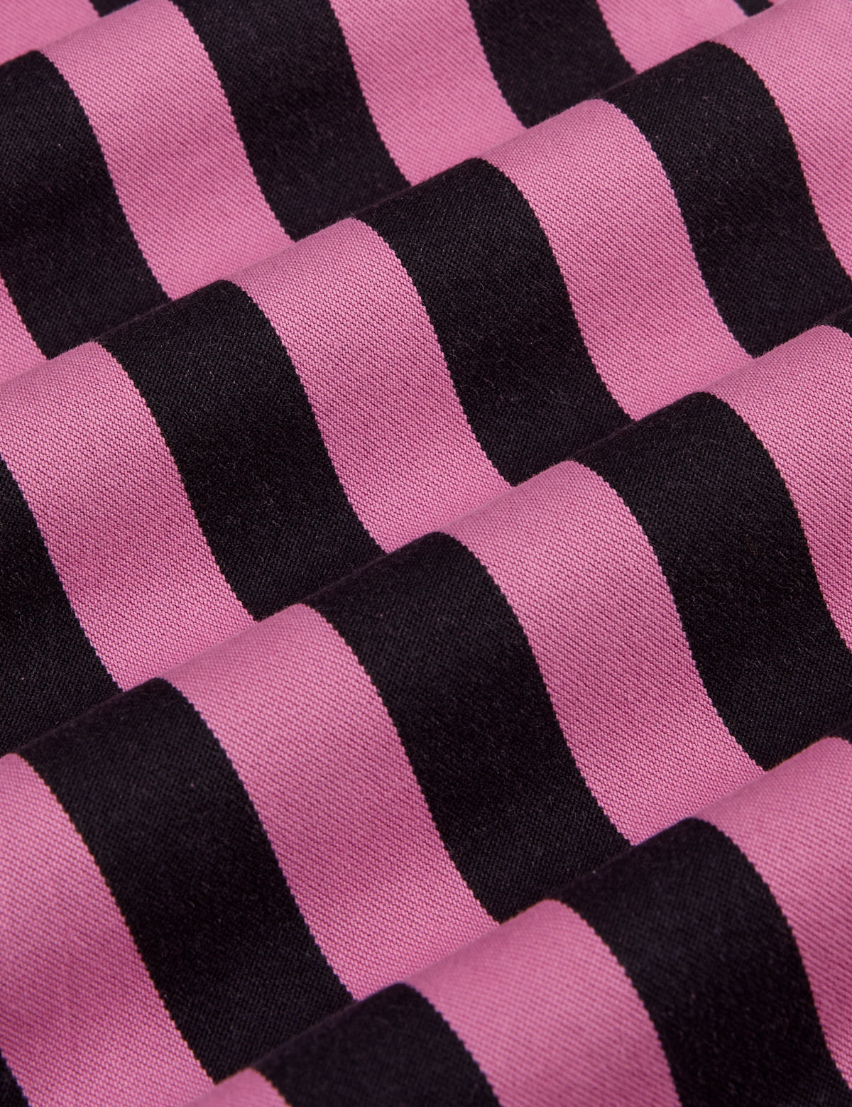 Black Stripe Work Pants - Bubblegum Pink