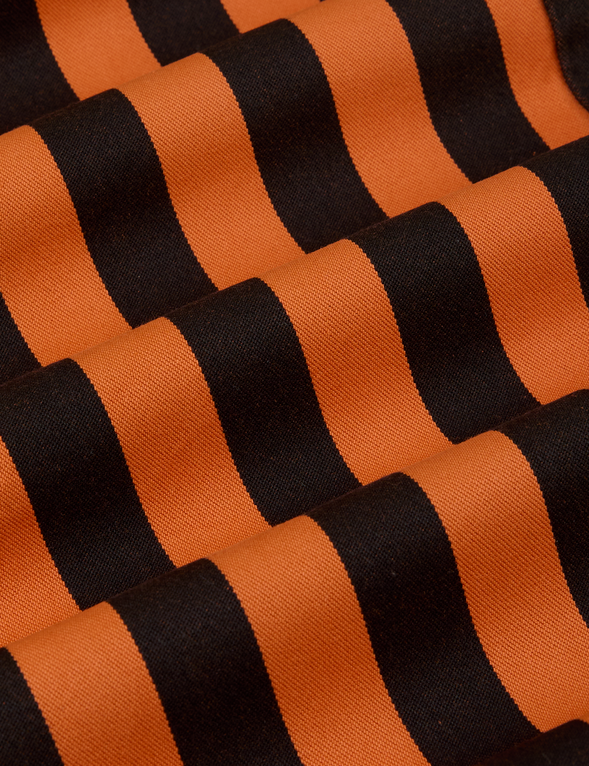 Black Stripe Work Pants - Construction Orange