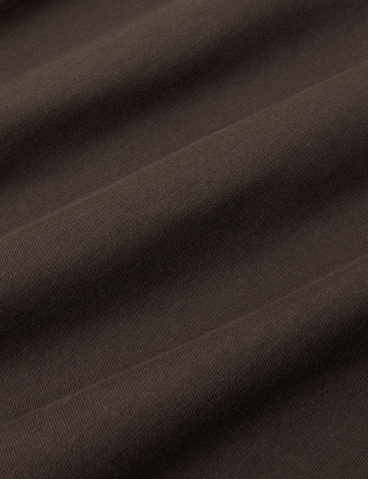 The Organic Vintage Tee - Espresso Brown
