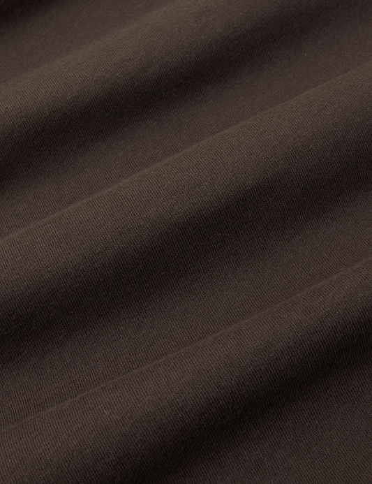 The Organic Vintage Tee - Espresso Brown