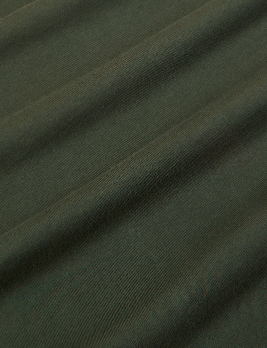 The Organic Vintage Tee - Swamp Green