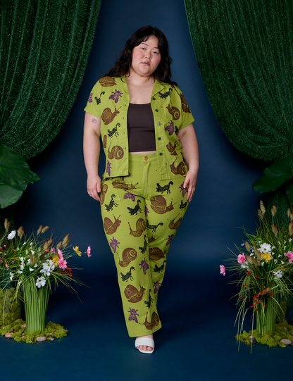 Paintstamped Work Pants - Big Bug *FINAL SALE*