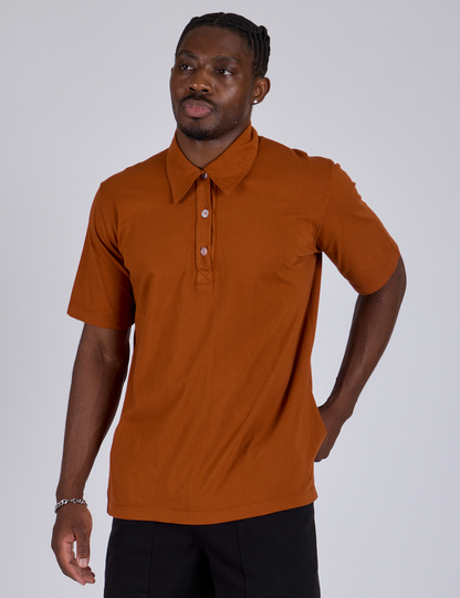 Classic Polo - Burnt Terracotta