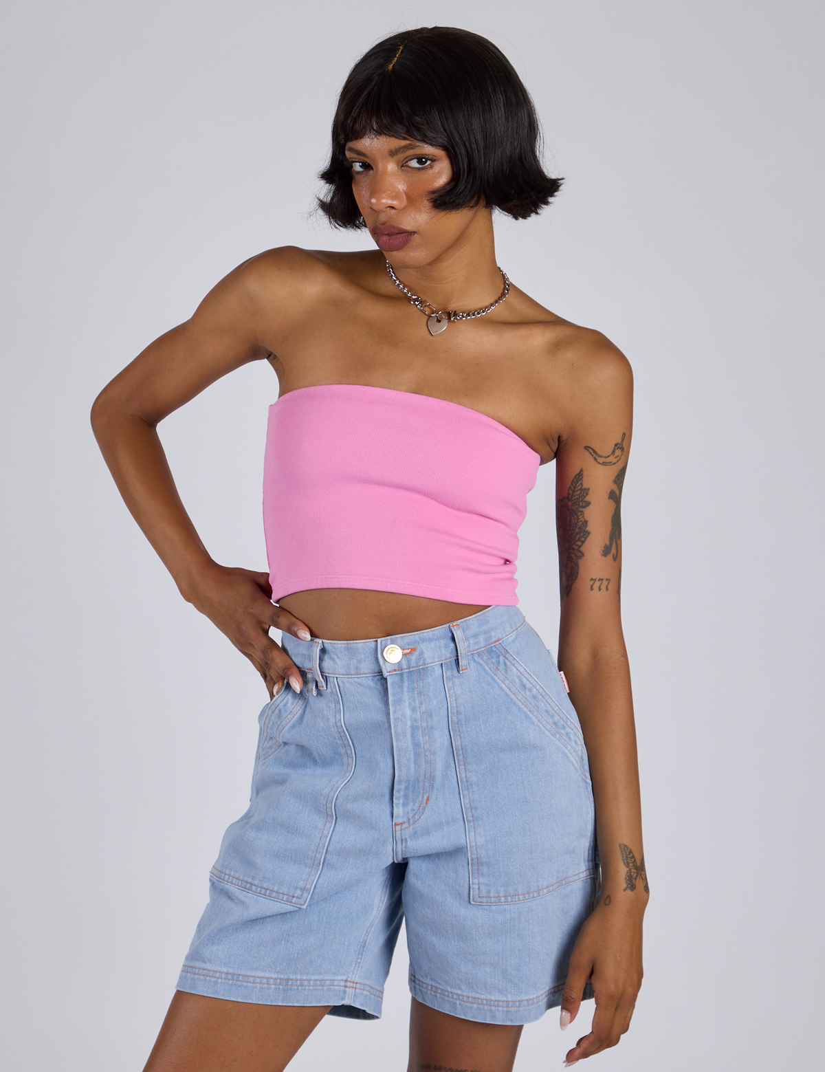 Tube Top - Bubblegum Pink