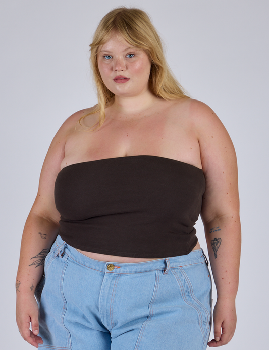 Tube Top - Espresso Brown