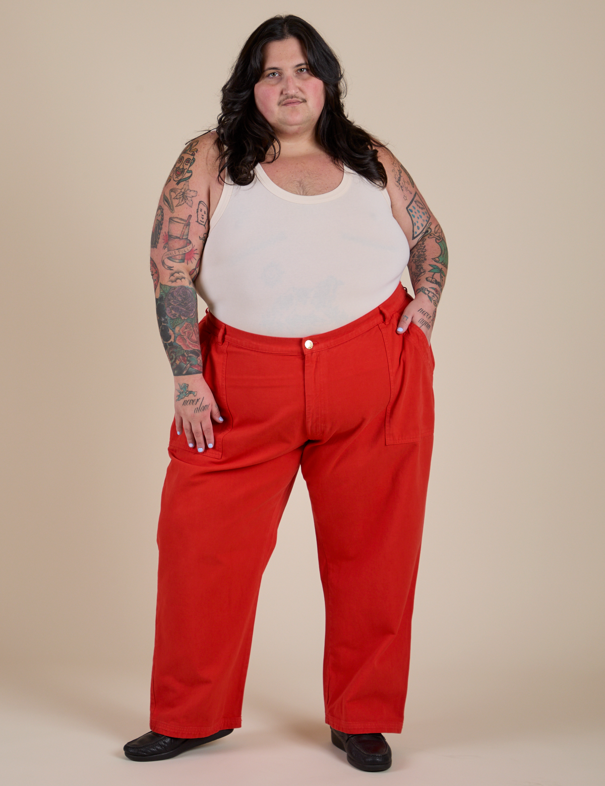 Work Pants - Mustang Red