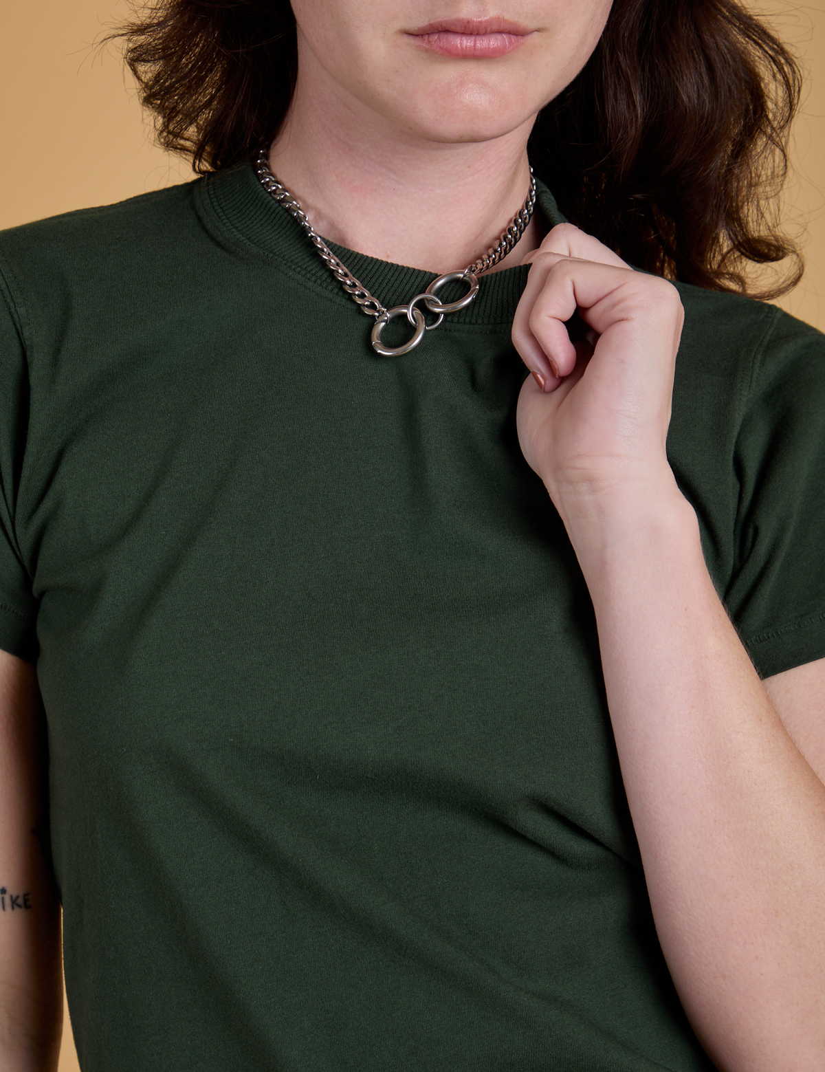 The Organic Vintage Tee - Swamp Green