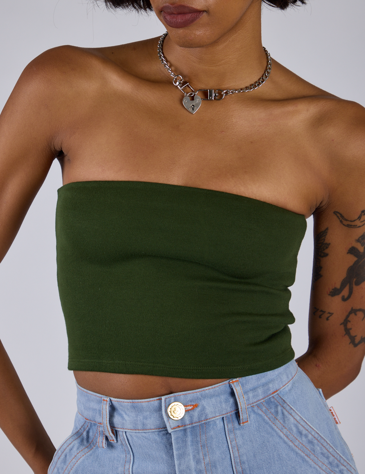 Tube Top - Evergreen