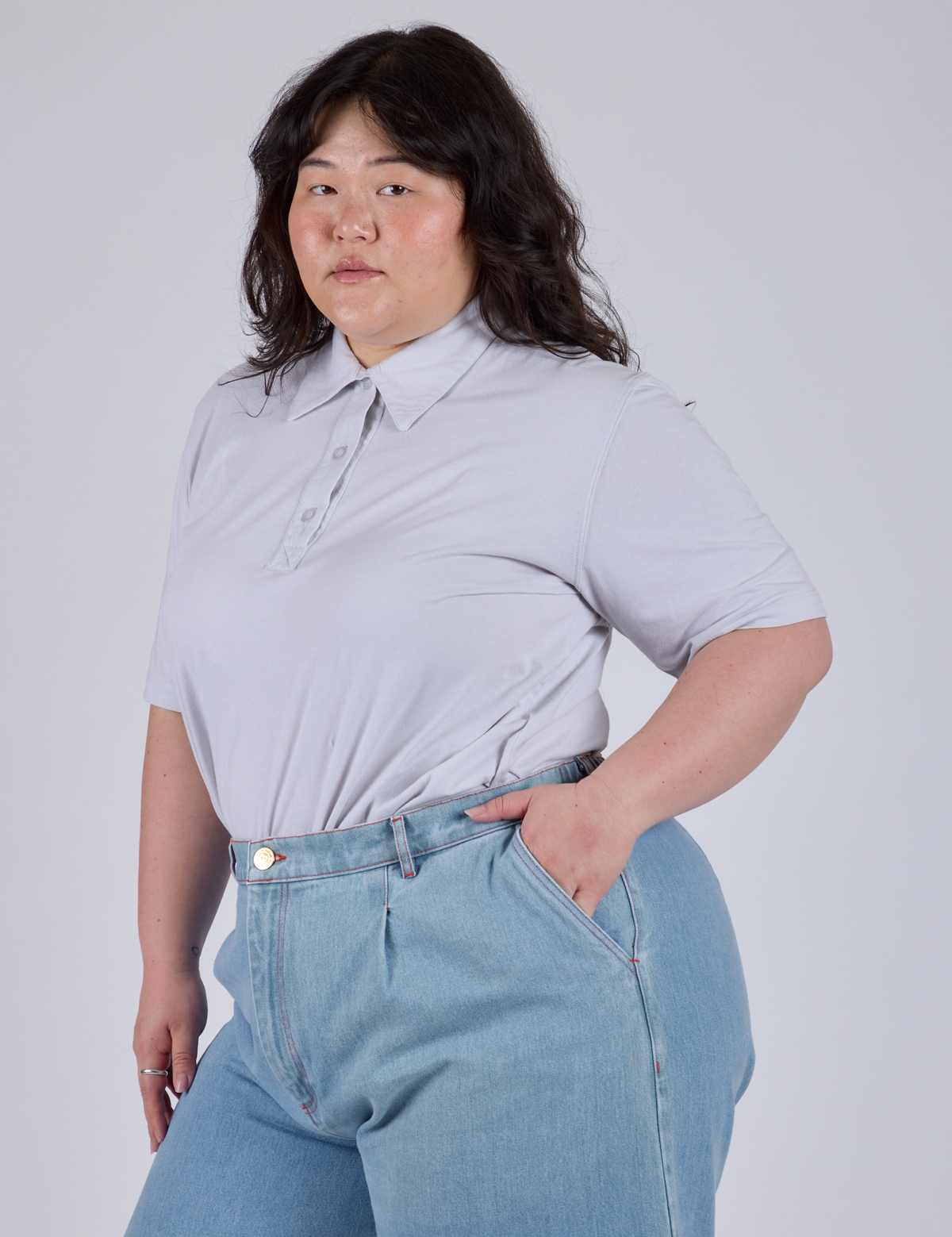 Classic Polo - Dishwater White