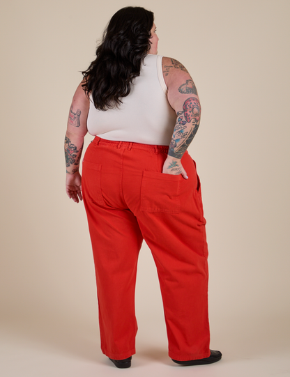 Work Pants - Mustang Red