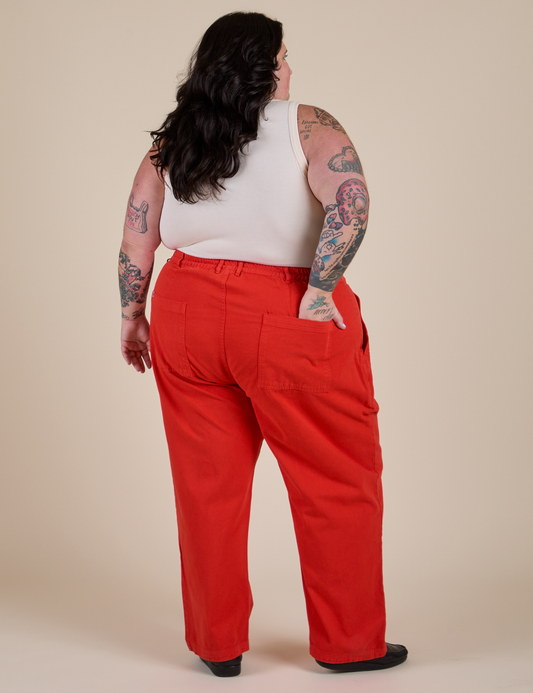 Work Pants - Mustang Red