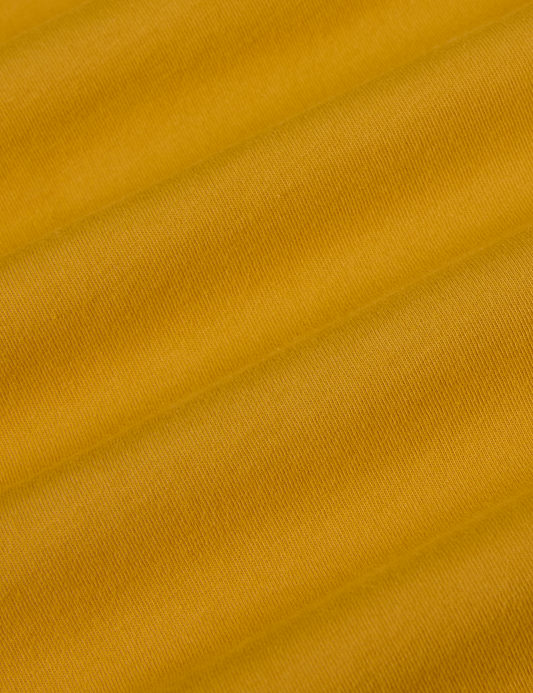 The Organic Vintage Tee - Mustard Yellow